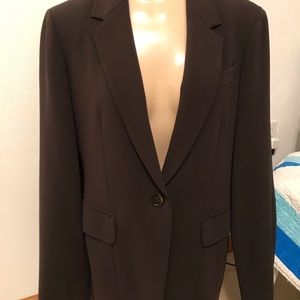 JONES NEW YORK brown blazer jacket.  Size 6